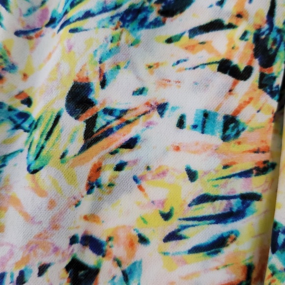 Parker Halle floral Maxi 100% silk Dress/Gown in Monticello Sz XS - Picture 5 of 8